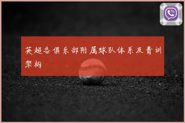 英超各俱乐部附属球队体系及青训架构